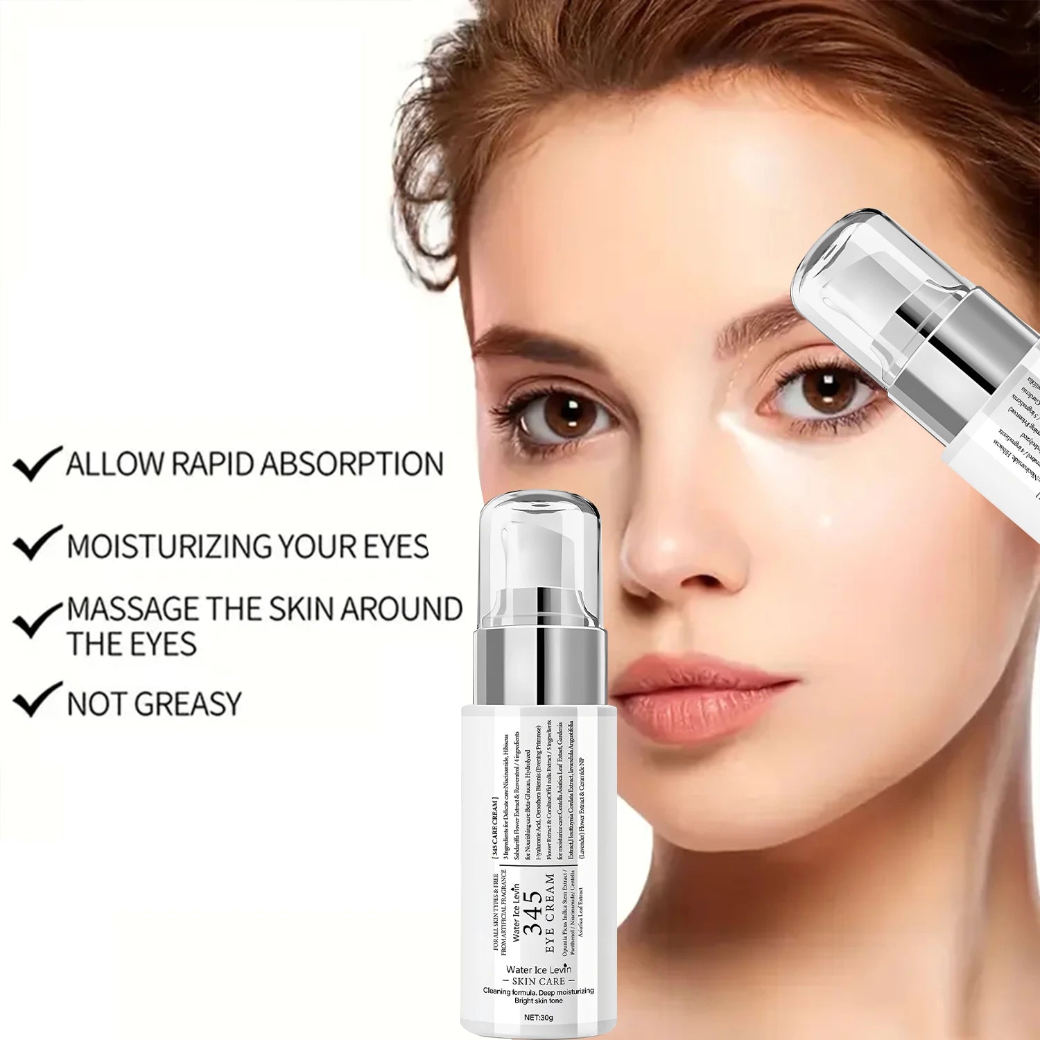 Formula 345 Eye Cream, Advanced Retinol & Peptide Fusion, Deep Hydration and Anti-Wrinkle Care